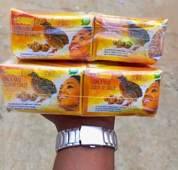 Savon oeuf de caille