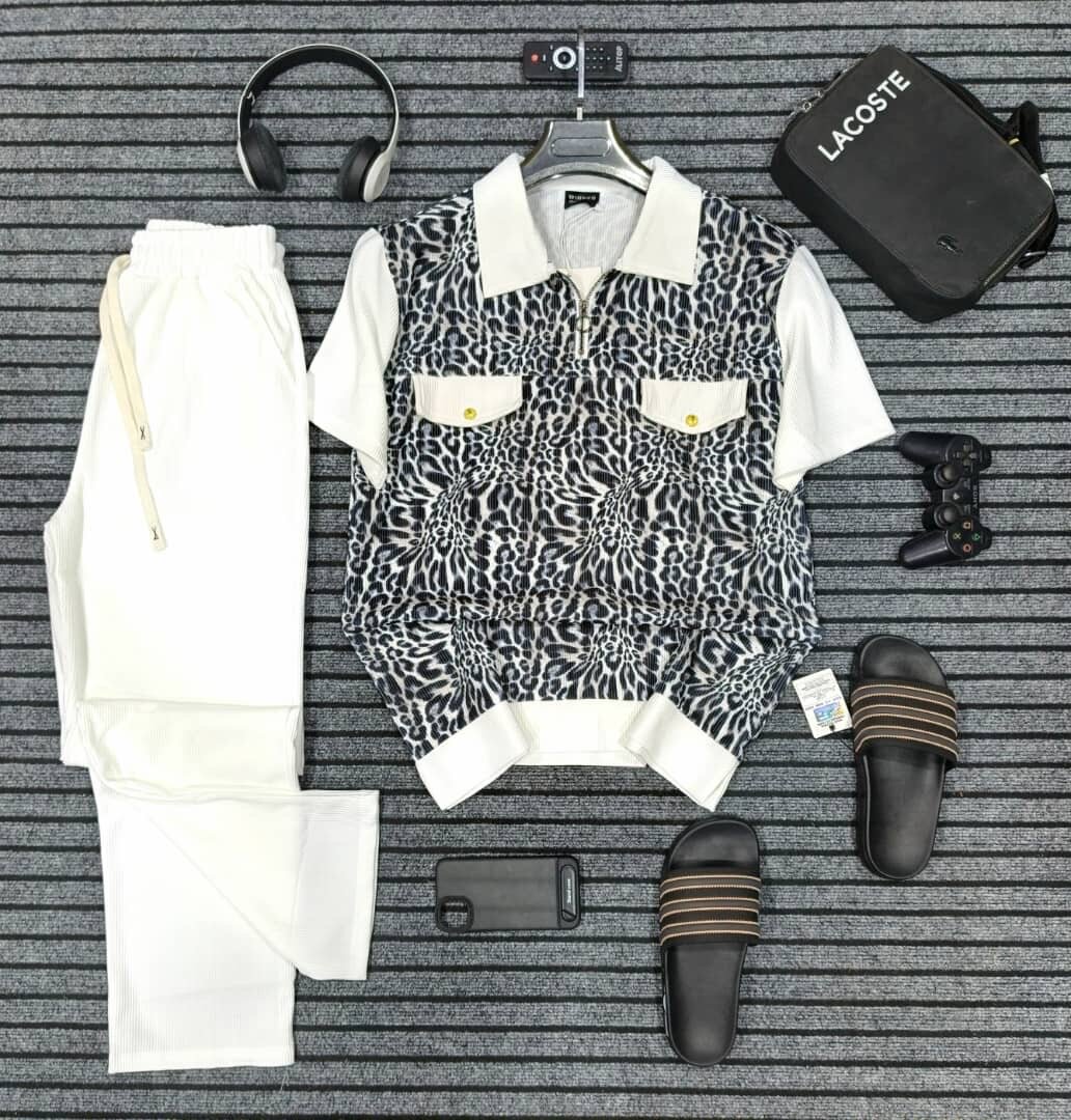 Set de vêtements imprimés élégants