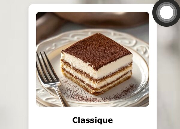 Délicieux Tiramisu Maison