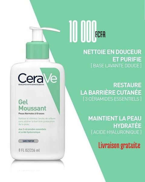CeraVe Gel Moussant 236ml