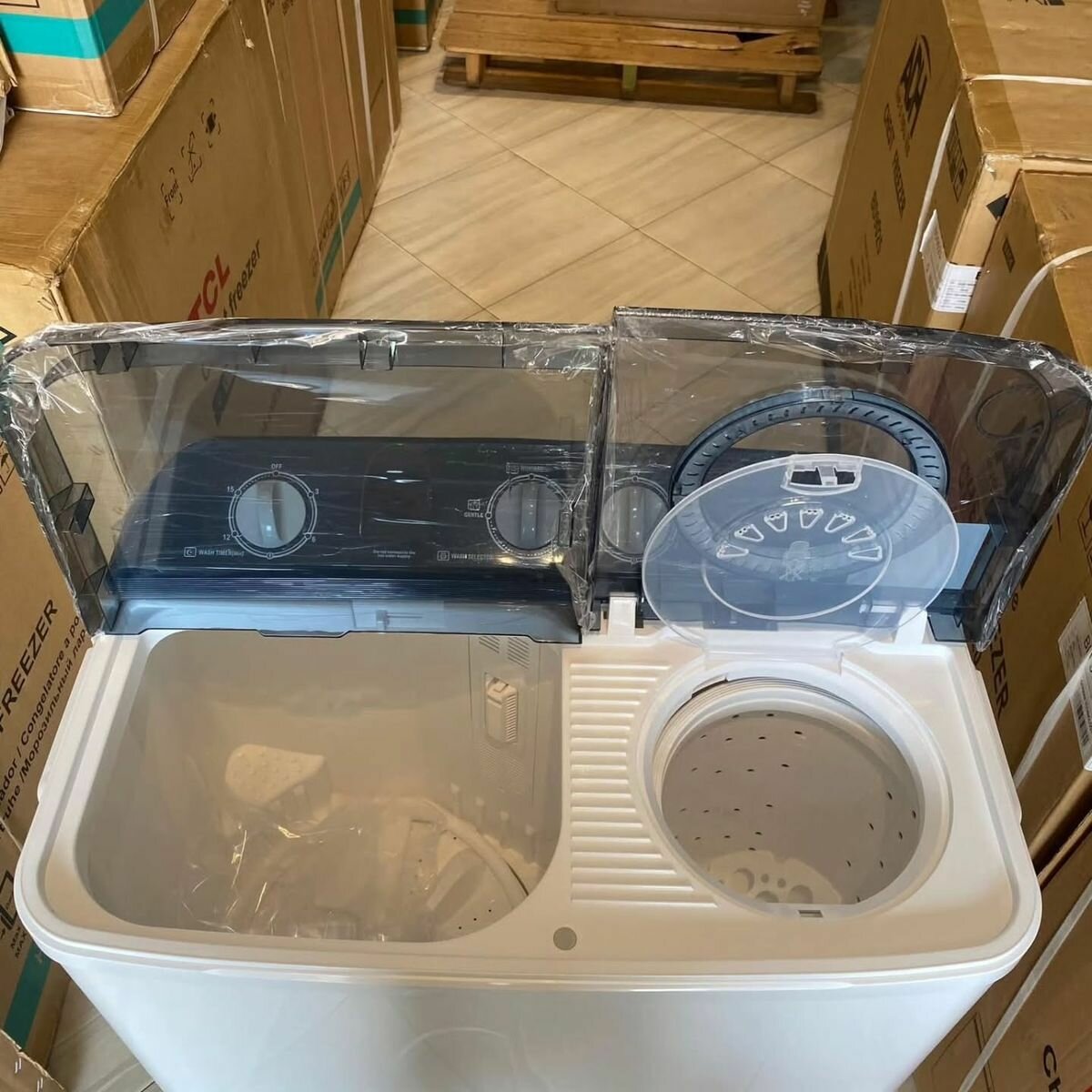 Lave-linge semi-automatique 7kg