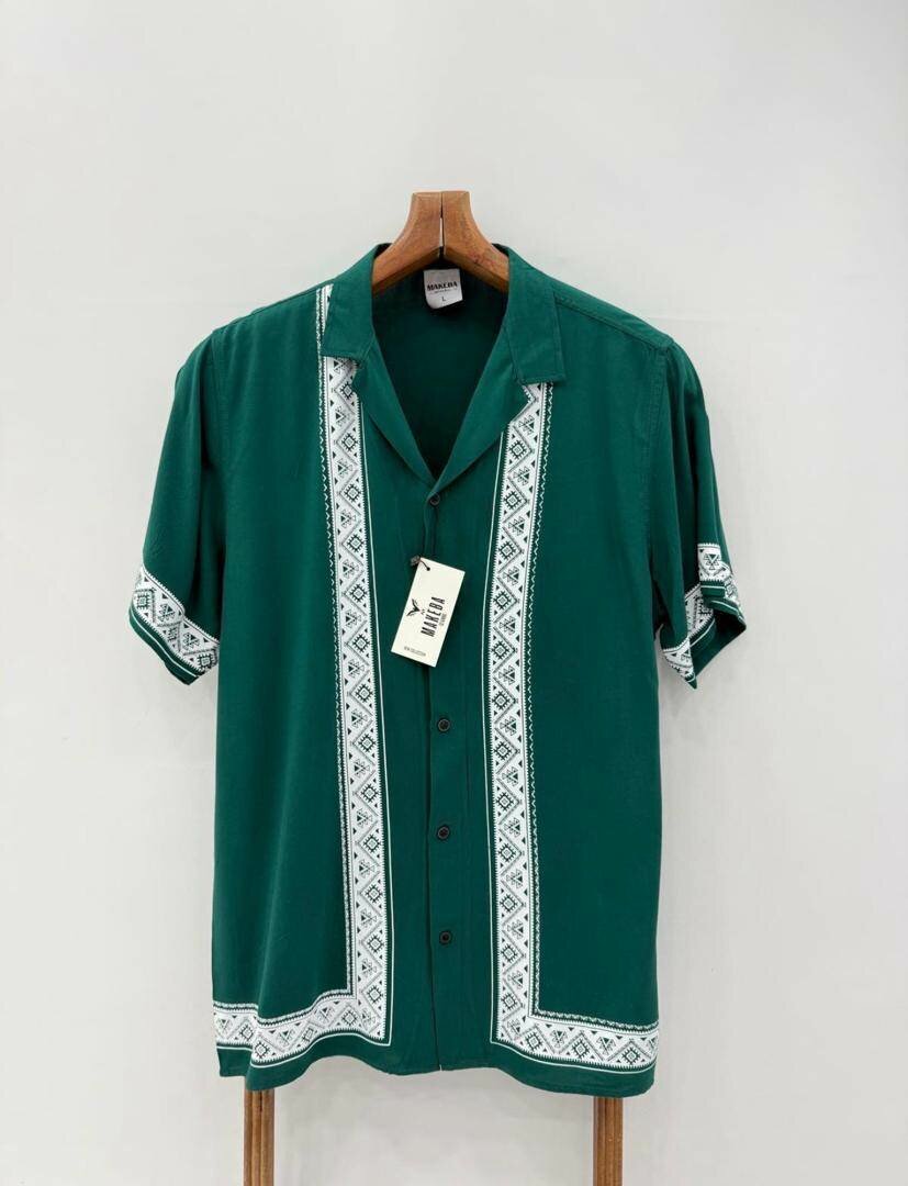 Chemise décontractée ethnique