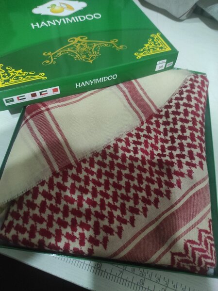 Арабская головной убор, мужской (Арафатка, Шемаг, Куфия)