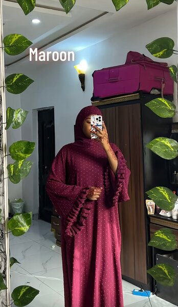 Robe Hijab Élégante Bohème