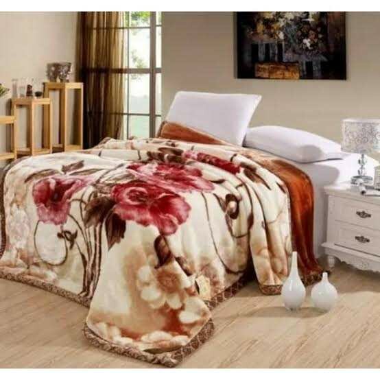 Best Quality Double Bed Double Ply Soft Winter Blanket Kamba