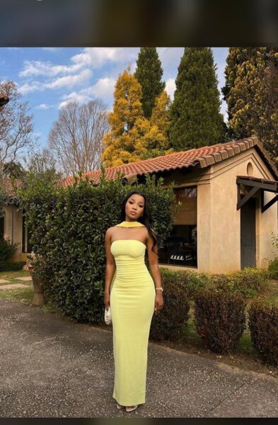 Robe longue bustier élégante