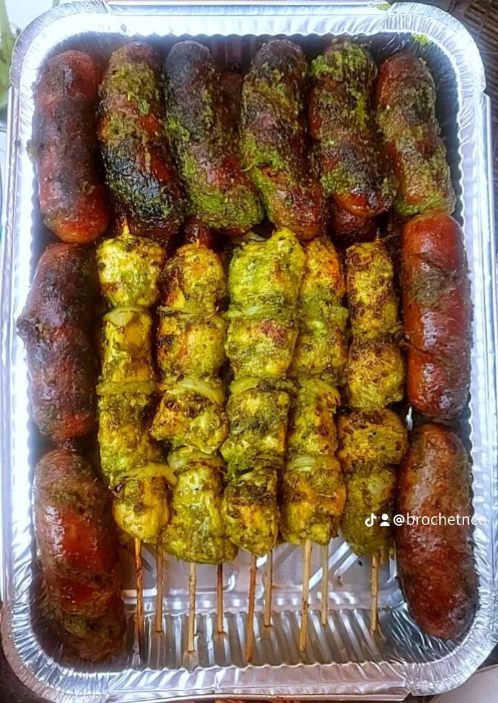 Saucisses grillées savoureuses