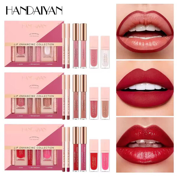 Set de Rouges à Lèvres Longue Tenue HANDAIYAN