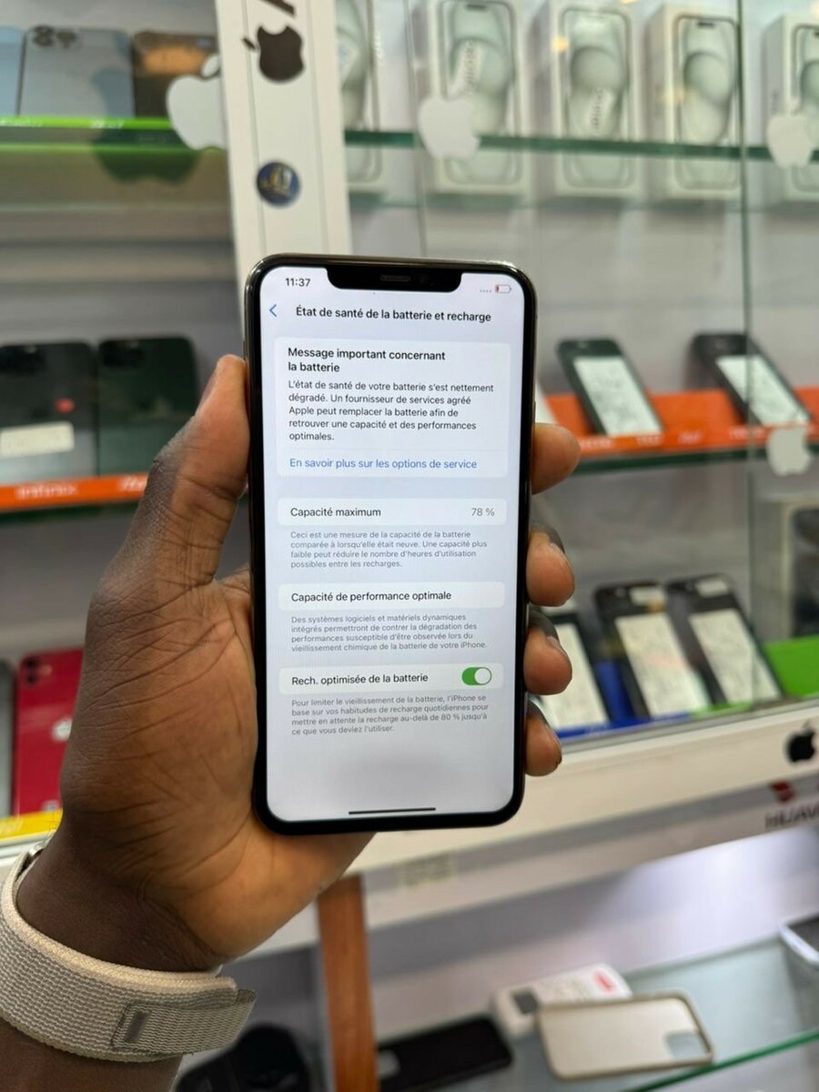 iPhone 11 Pro 256g Max sans Face ID