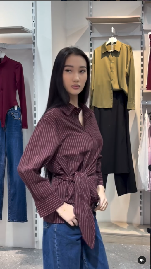 рубашка на завязках