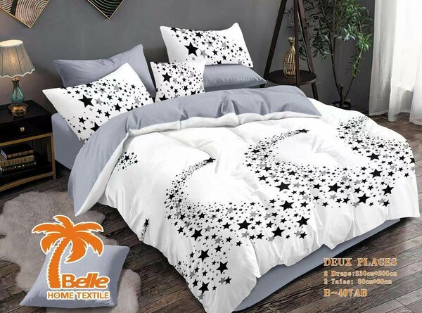 2 draps 2 taies d'oreillers