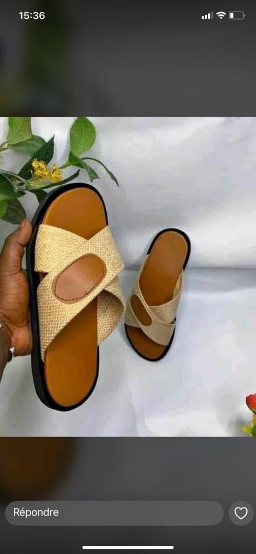 Sandales en cuir élégantes pour hommes