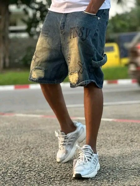 Bermudas en jean décontractées