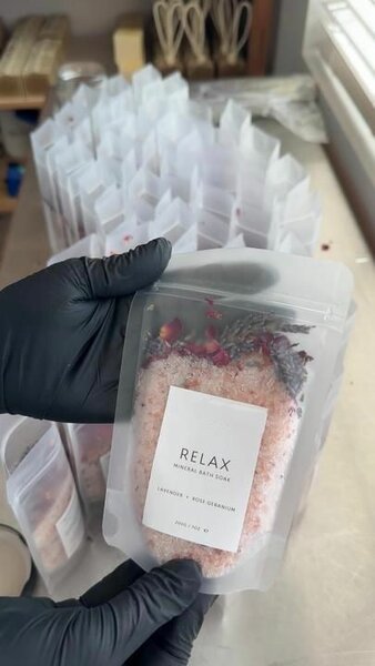 Sels et thé de bain relaxants