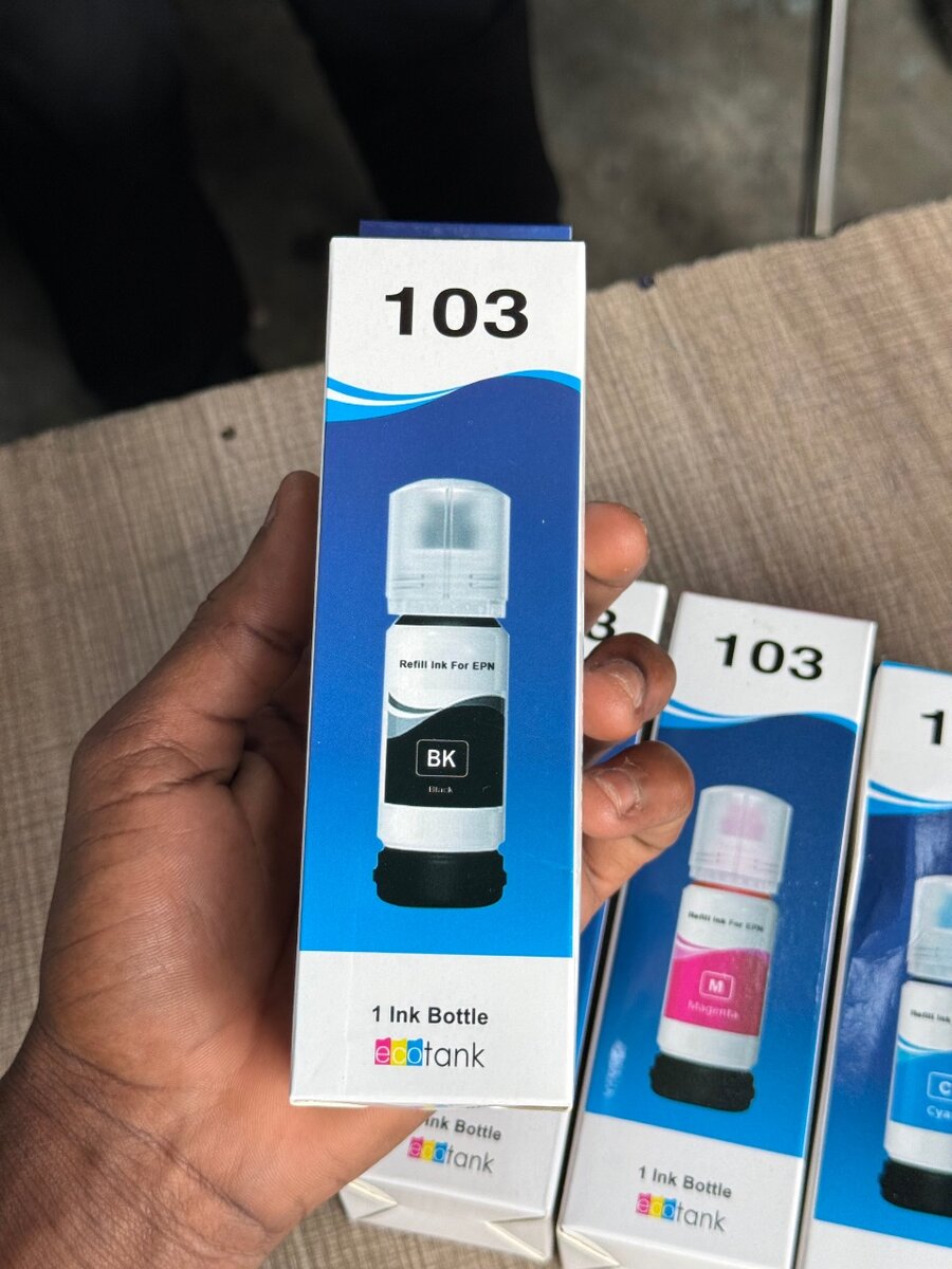 Lot de 4 encres pour imprimante