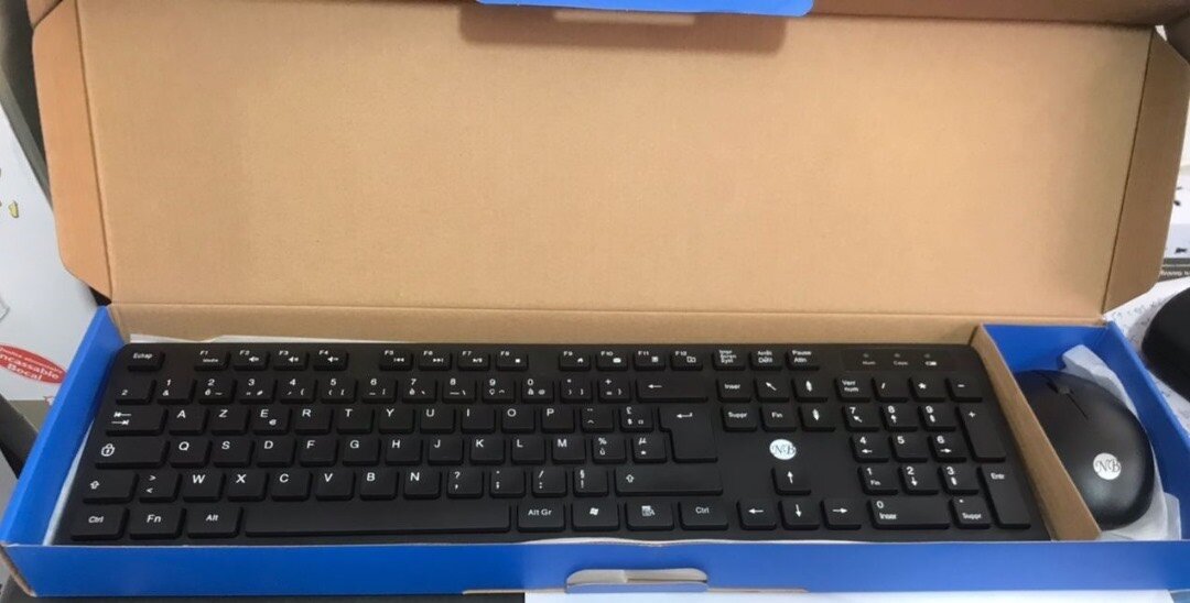 Clavier sans fil + souris 2.4G