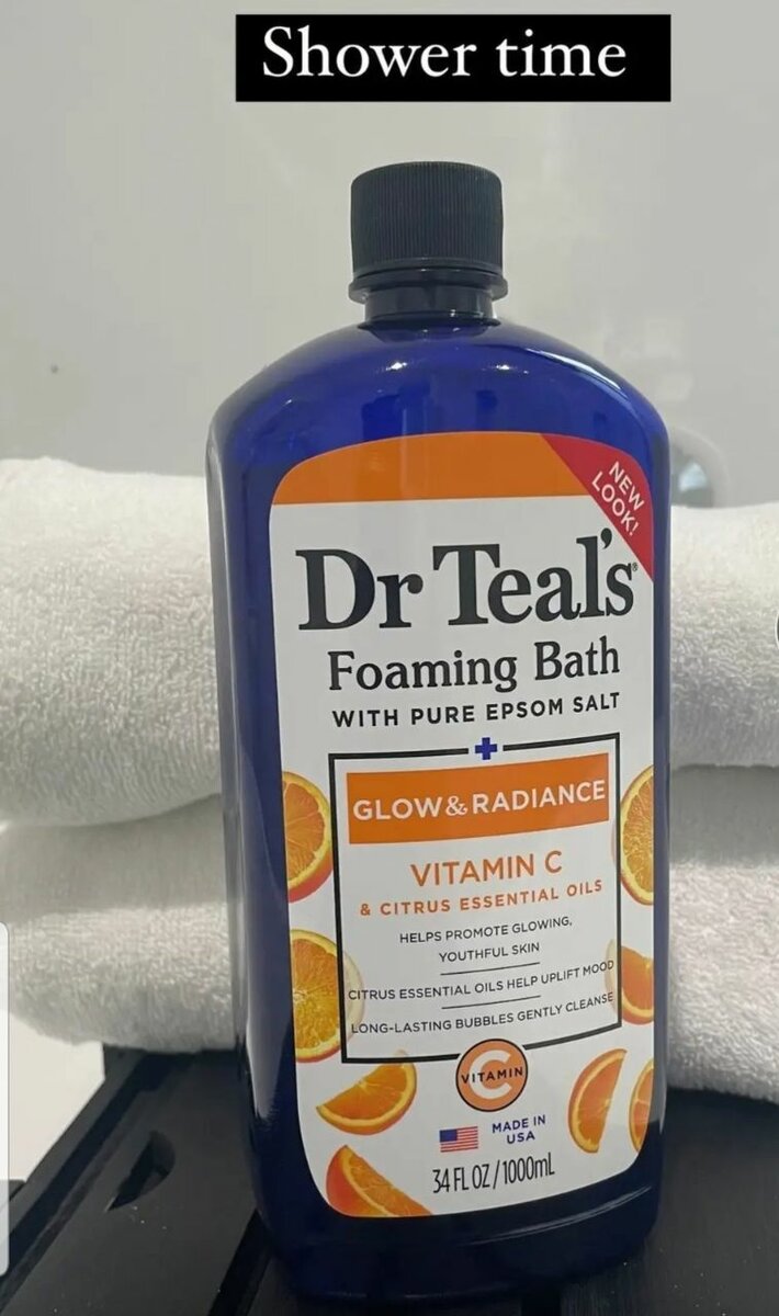 Body wash and body lotion