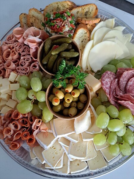 Plateau de charcuterie et fromage