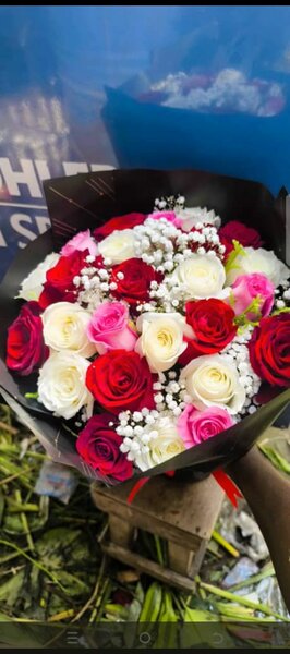 Bouquet de roses élégantes