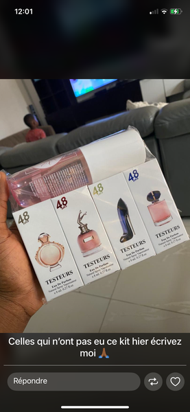 Coffret Testeurs de Parfums