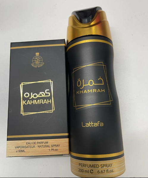 bottle of perfume and body spray