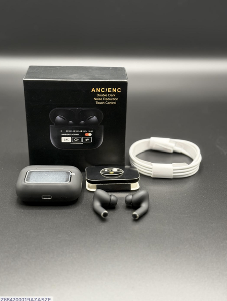 A9 Pro Air pods ANC/ENC Black long battery life