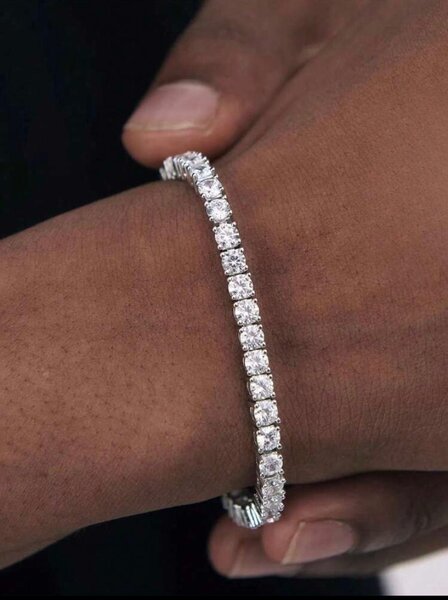 Bracelet tennis en diamants