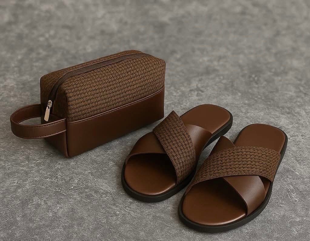 Sandales élégantes avec pochette