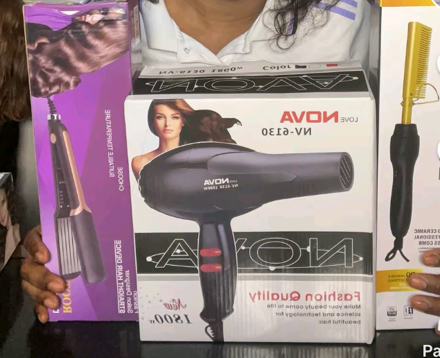 Peigne chauffant professionnel Geemy