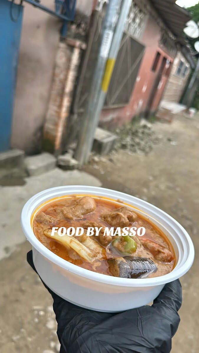 Riz sauce Mafé au poulet