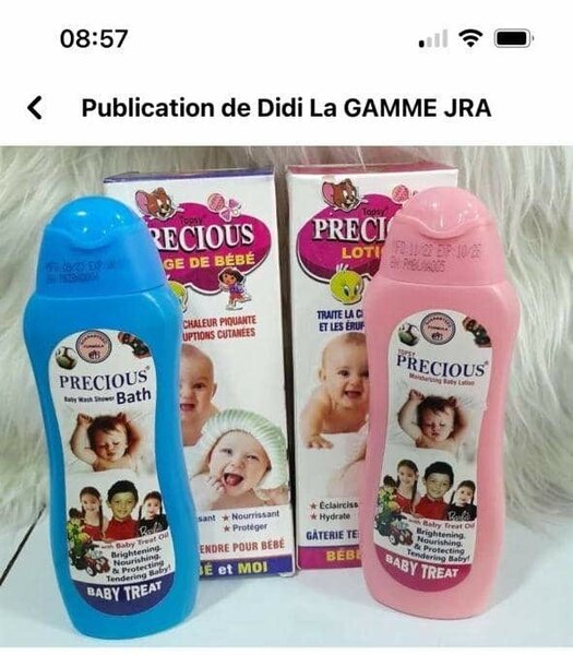 Precious Baby Bath & Lotion Set