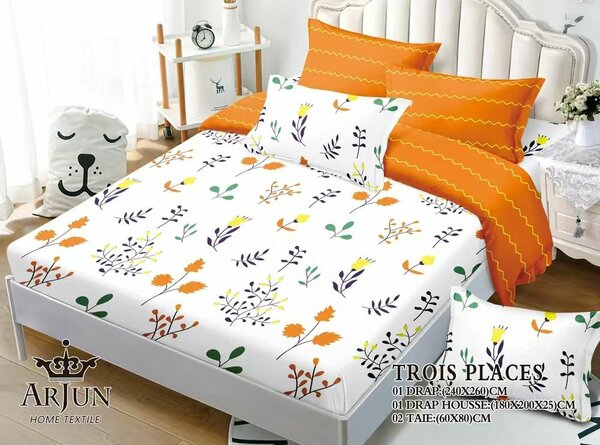 Parure de lit Arjun 3 pièces