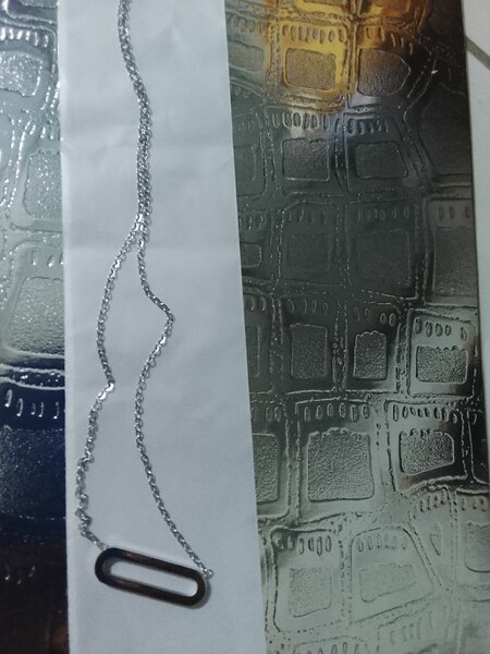 Collier en argent avec pendentif