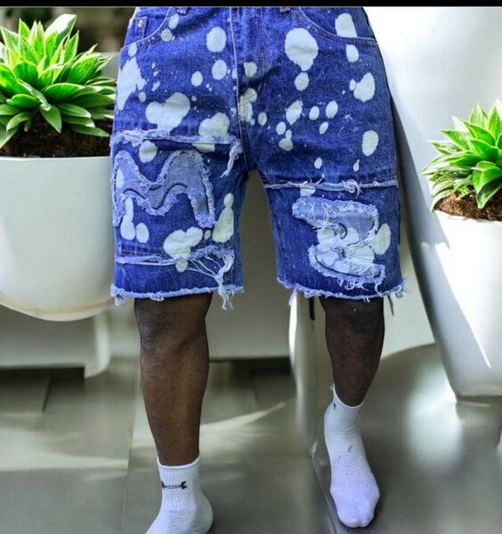 Shorts en jean décontractés homme