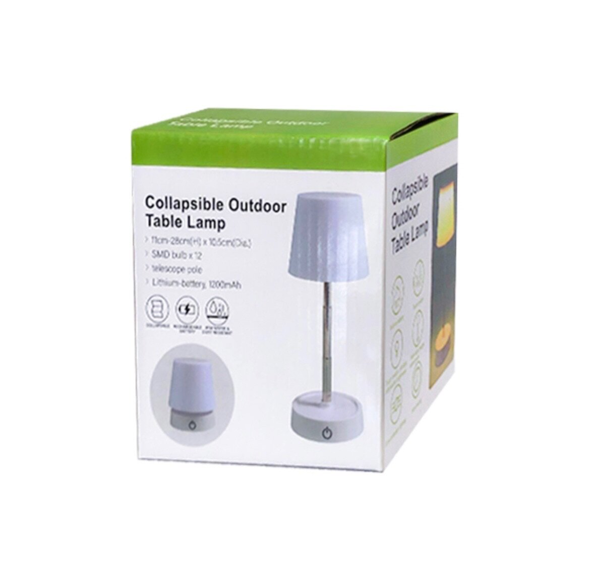 Lampe de Table Pliable Extérieure