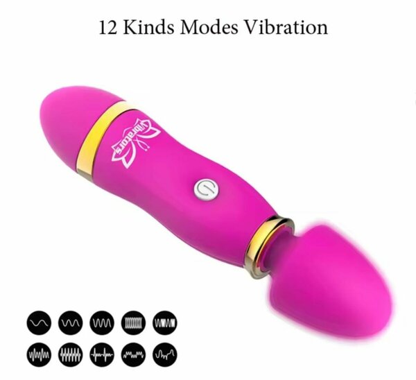 Vibromasseur Étanche 12 Modes