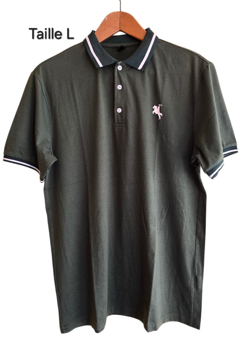 Polo Homme Classique à Rayures