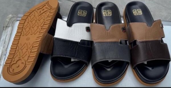 Sandales en cuir décontractées