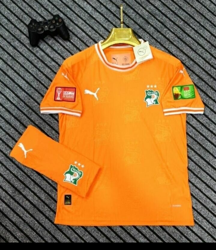 Maillot Côte d'Ivoire Puma Orange