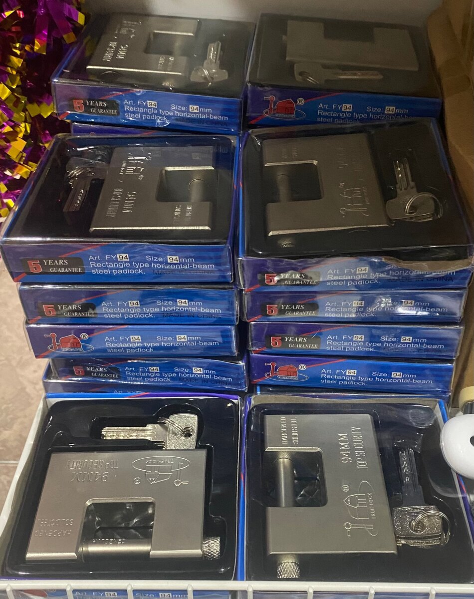 Cadenas Antivol Haute Sécurité 94mm