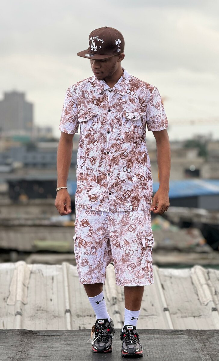 Shorts et Chemise Imprimés