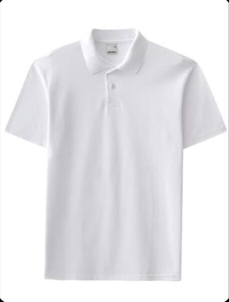 Polo blanc classique pour homme