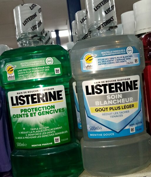 Bain de bouche Listerine 500ml