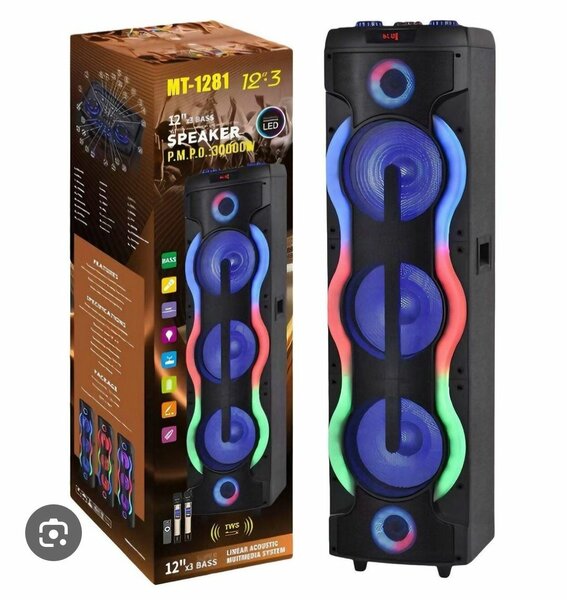 Enceinte Bluetooth LED Puissante