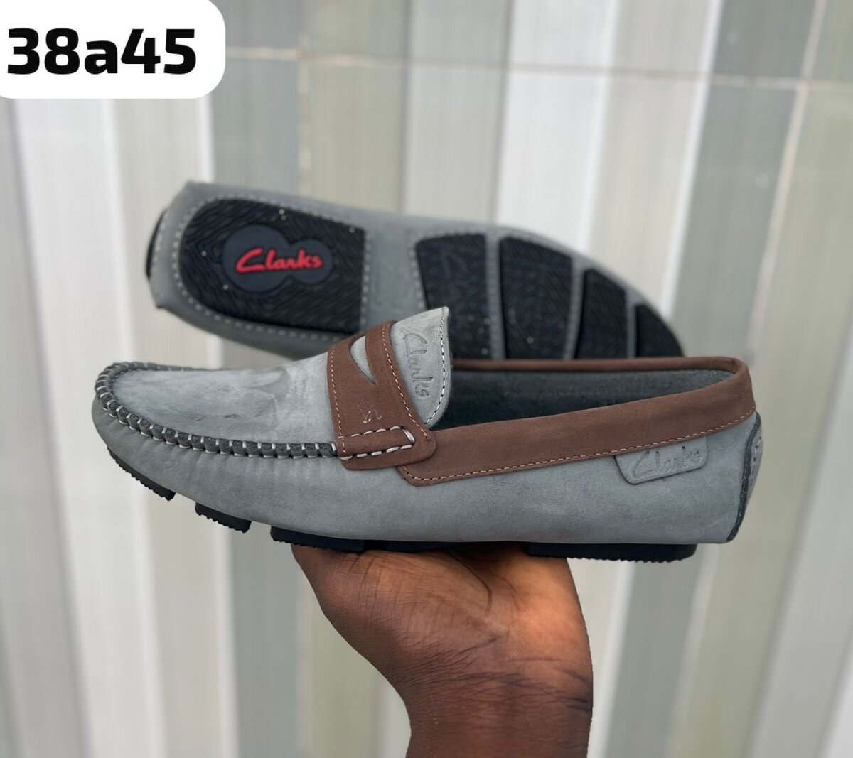 Mocassins en cuir pour hommes