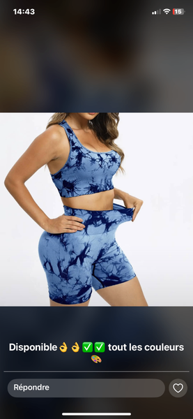 Ensemble de sport femme