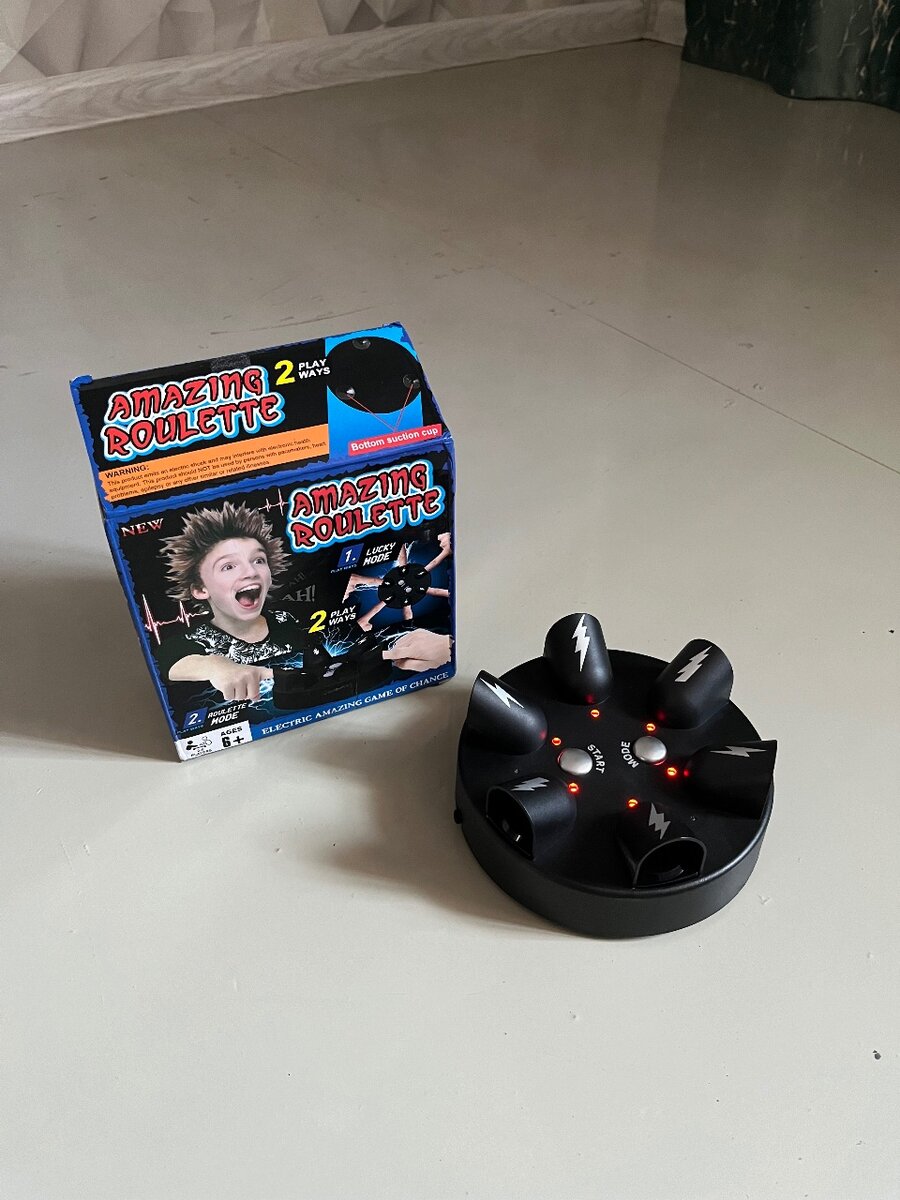 НАСТОЛЬНАЯ ИГРА «ШОКОВАЯ РУЛЕТКА»