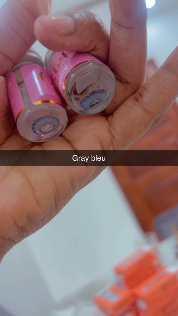 Lentilles de contact colorées