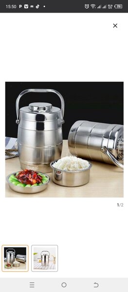 Boîtes à Lunch Isothermes Empilables