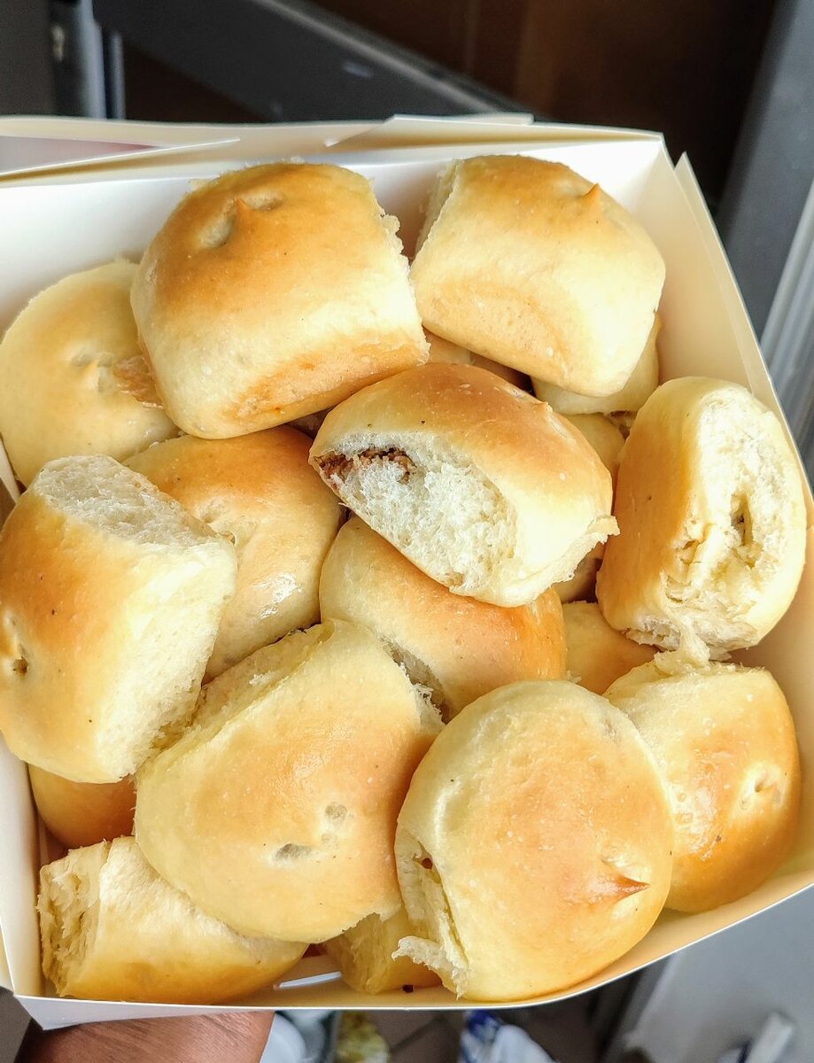 Pain fourré et mignardise